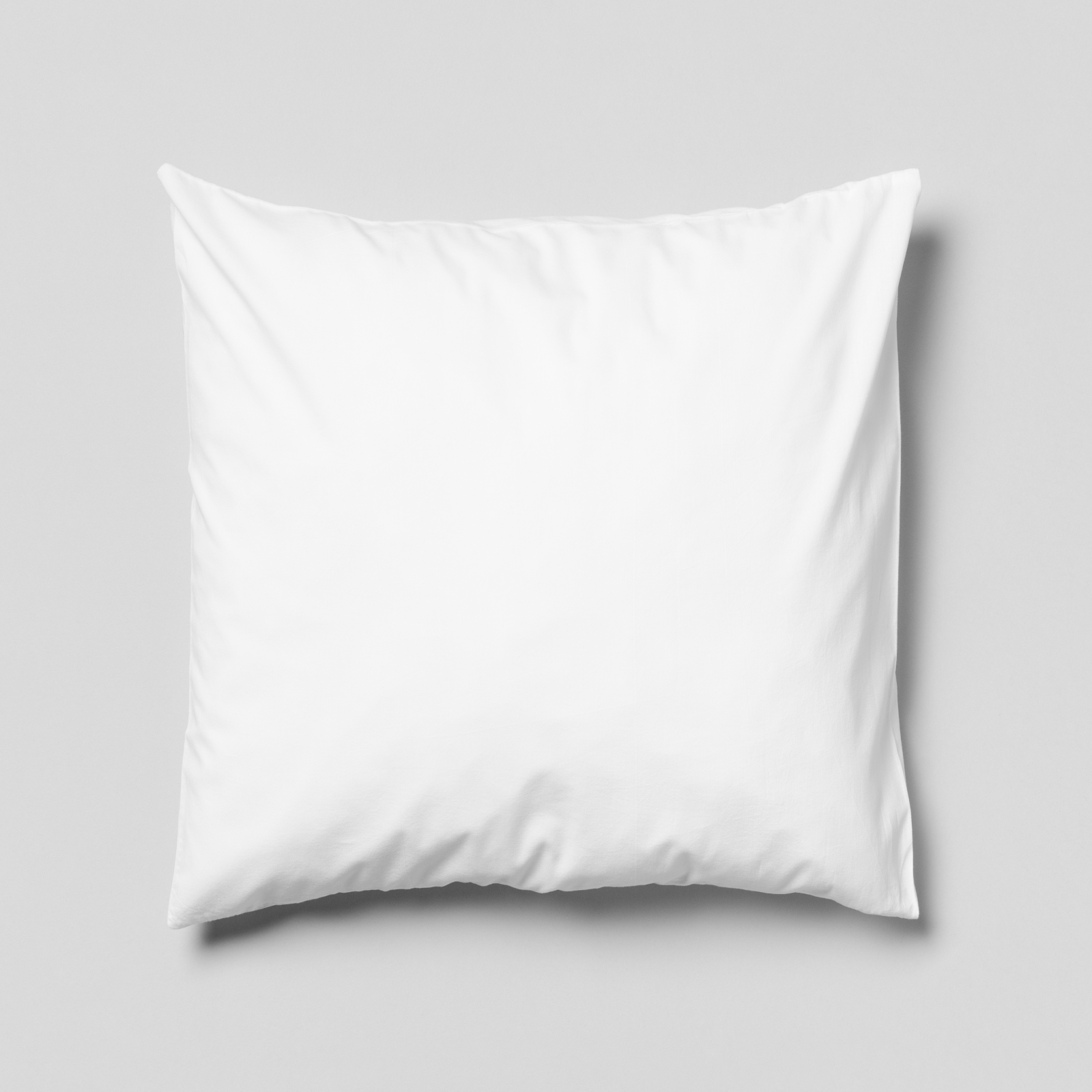 Komplettkissen Polyester-Weiß / 50x50 cm