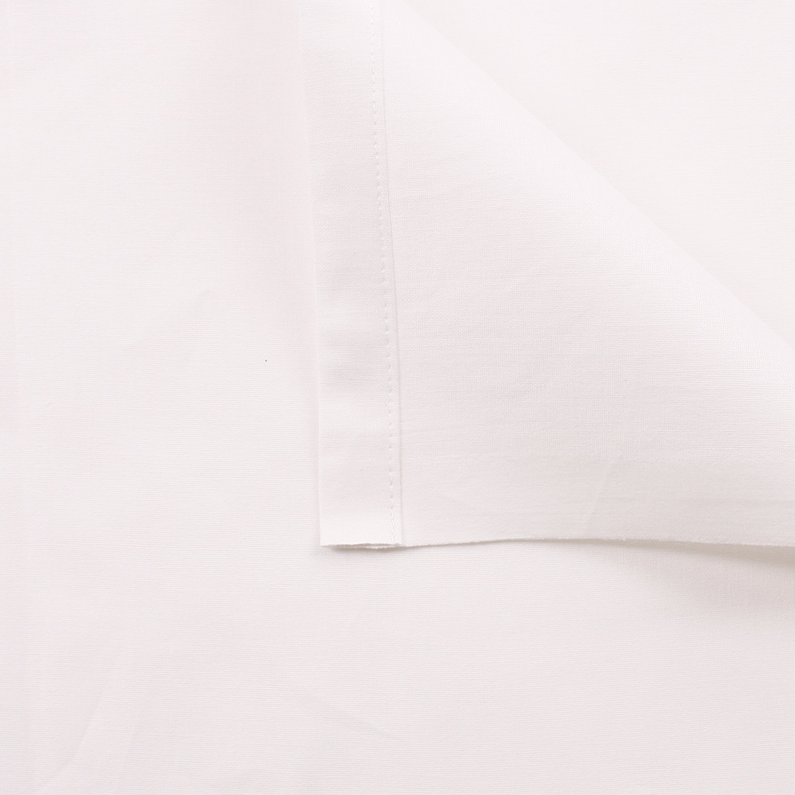 Sommerdecke Weiß Baumwolle Linon-150x250 cm