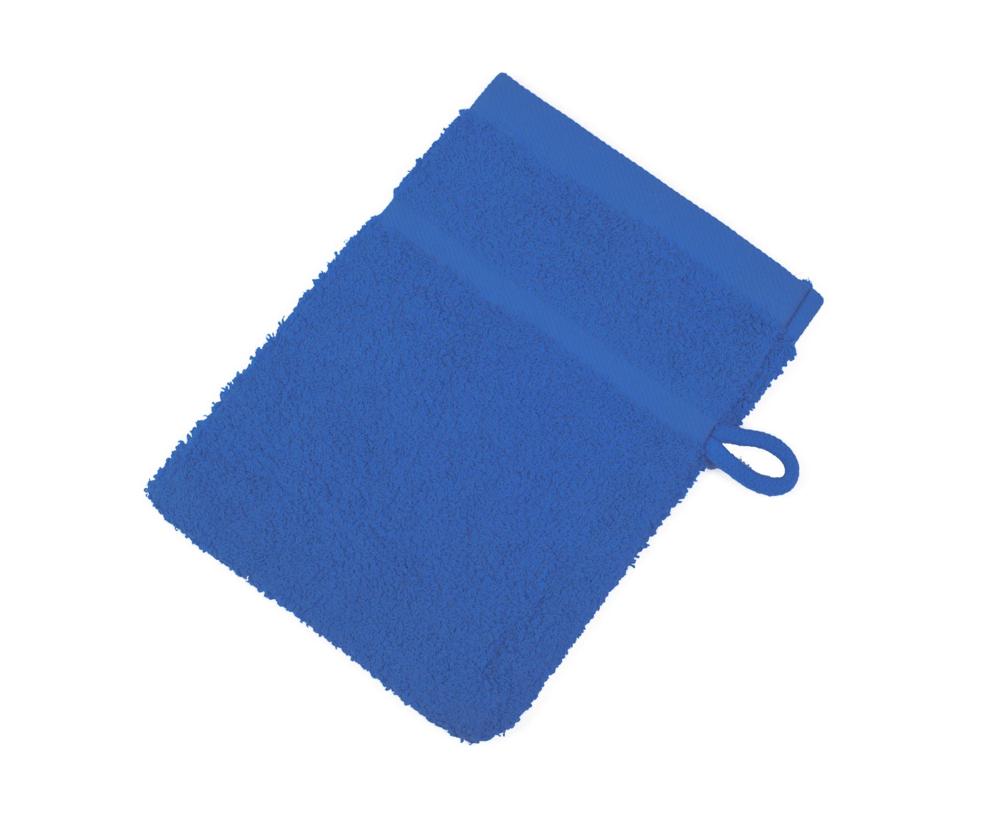Gözze Waschhandschuh Sylt 15x20 cm einfarbig-51-kobaltblau