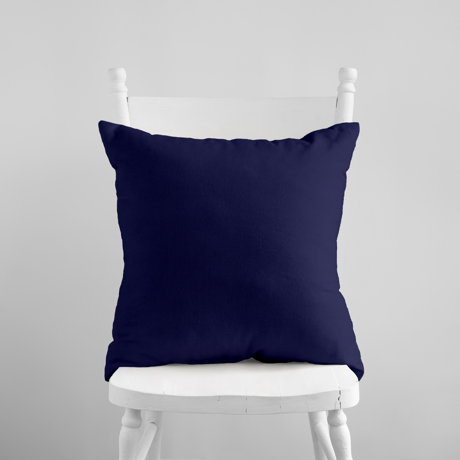 Komplettkissen Polyester-Marine Blau / 50x50 cm