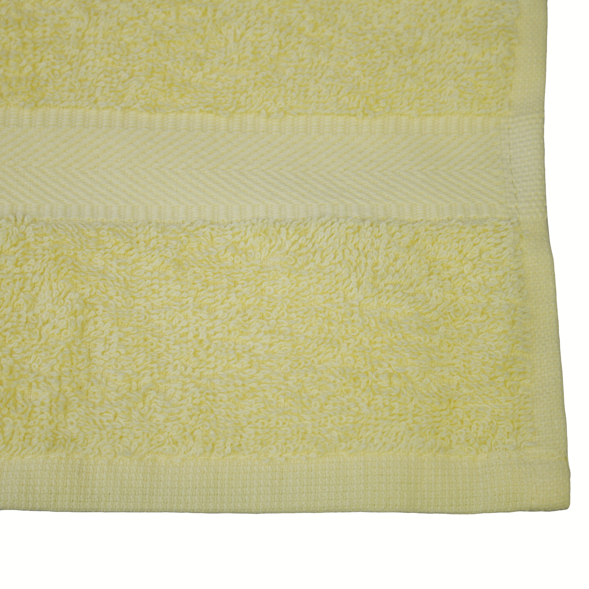 Handtuch 50x100 cm Borte Gelb