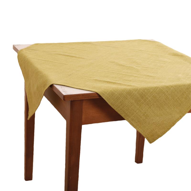 Tischdecken 90x90 cm Uni Grün Polyester