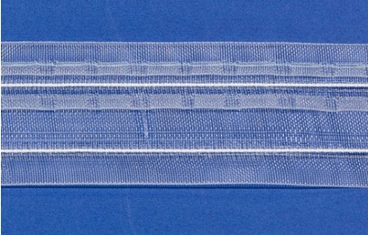 Stehfaltenband BOOGIE Verhältnis 1:2.0 F1 Transparent - VPE 5 m