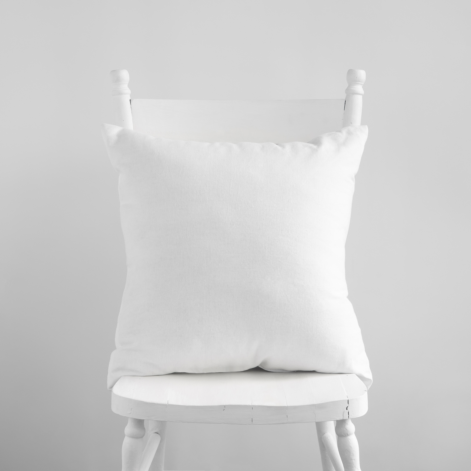 Komplettkissen Polyester-Weiß / 50x50 cm
