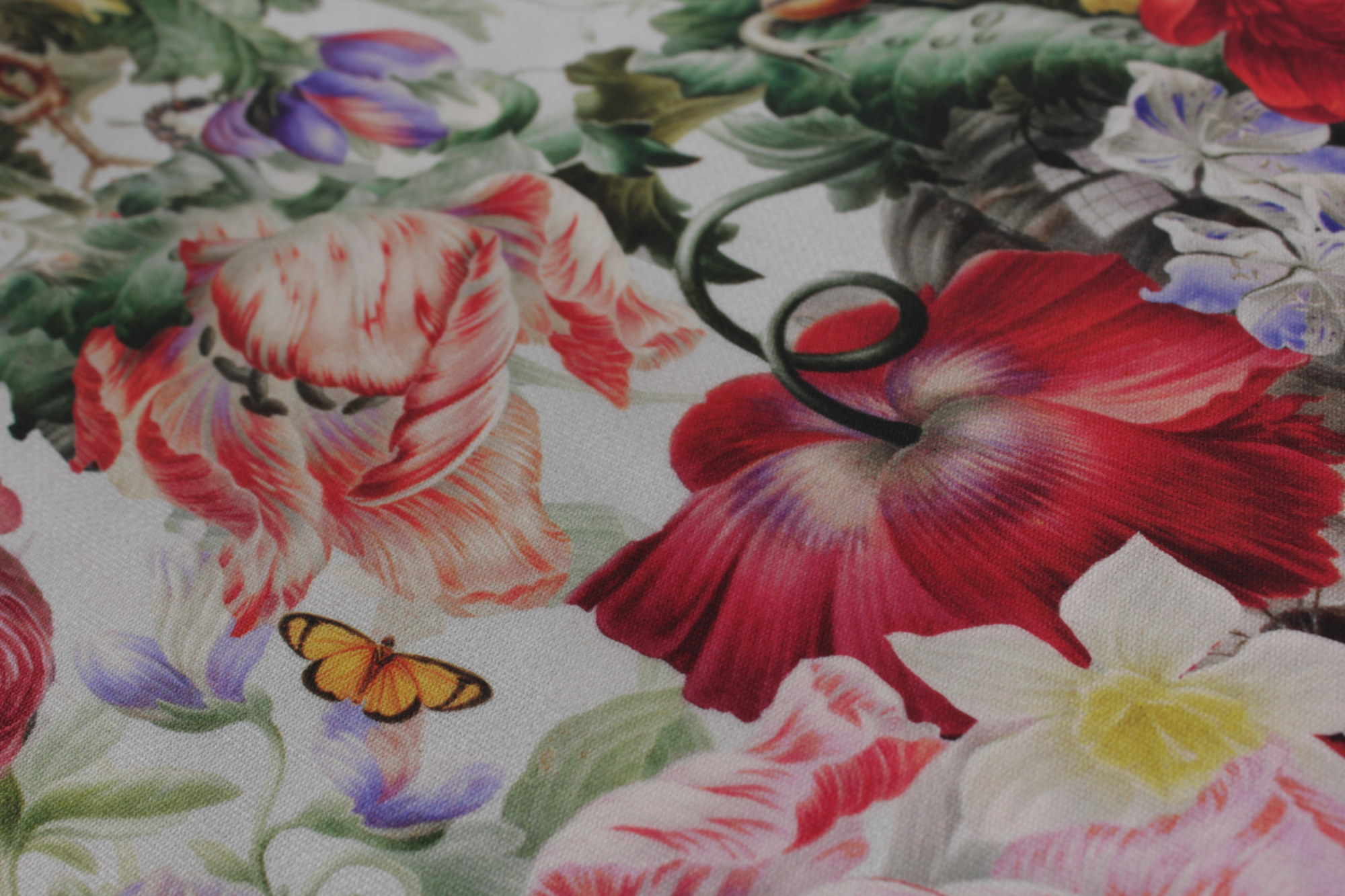 Kissenbezug Blumen Malerei Digital-40x40 cm