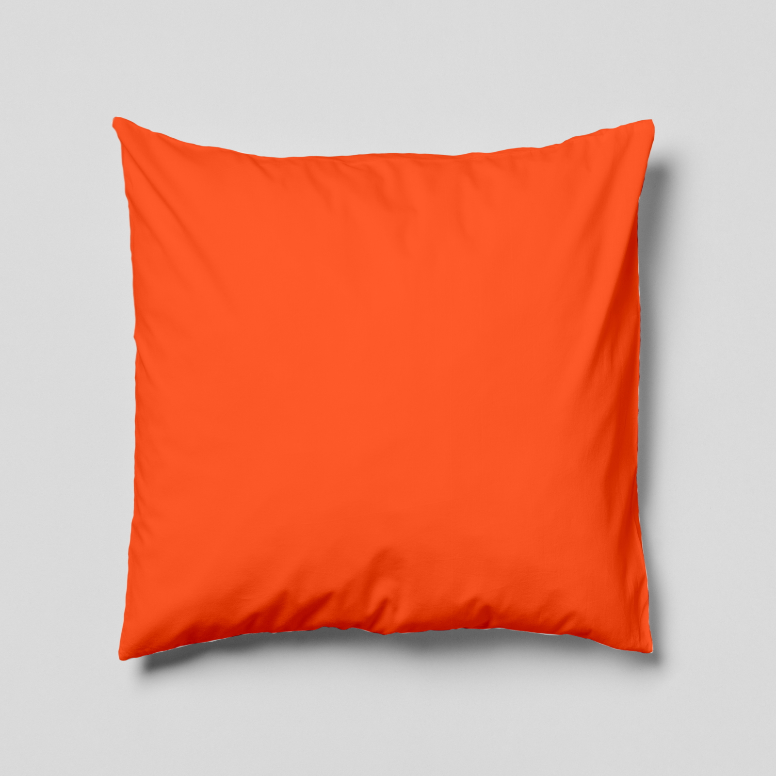 Komplettkissen Polyester-Orange / 30x30 cm