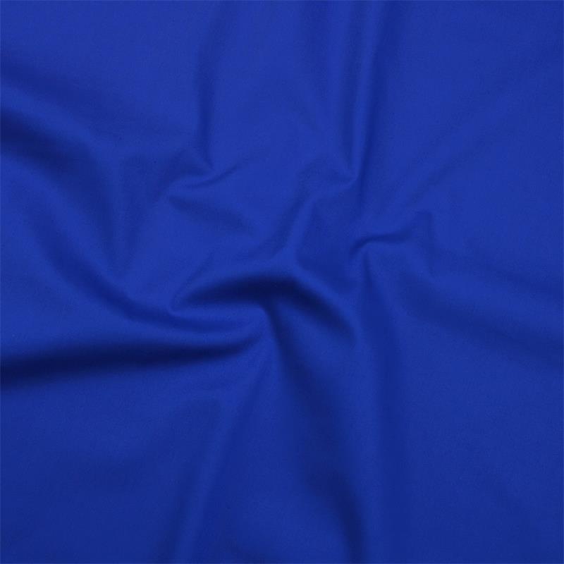 Bettwäsche Uni Kobalt Blau Baumwolle Linon-135x200 cm + 60x8