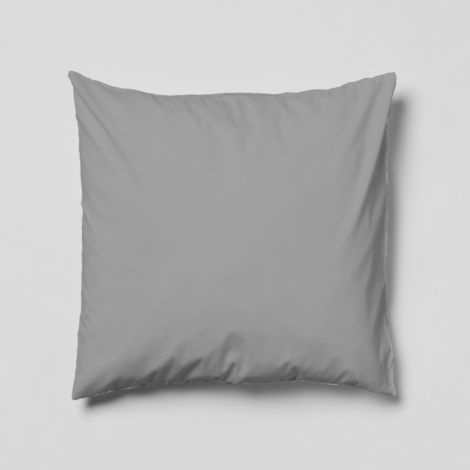 Komplettkissen Polyester-Grau / 40x40 cm