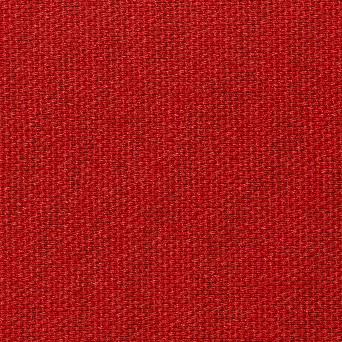 Komplettkissen Baumwolle Canvas-Rot / 50x50 cm